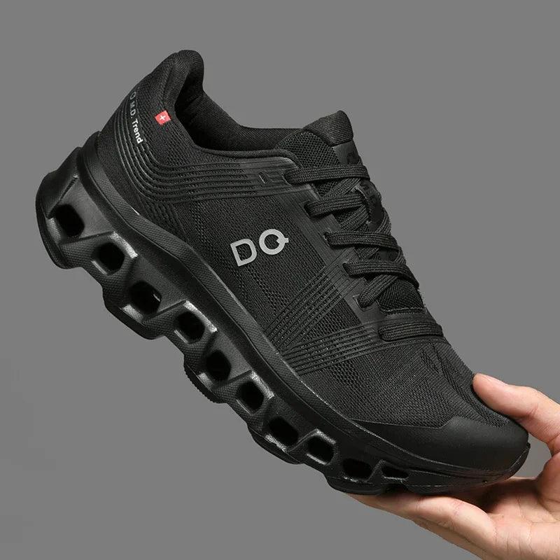 Comfortable Men's Lace Up Sneakers Cotton Upper Shoes
