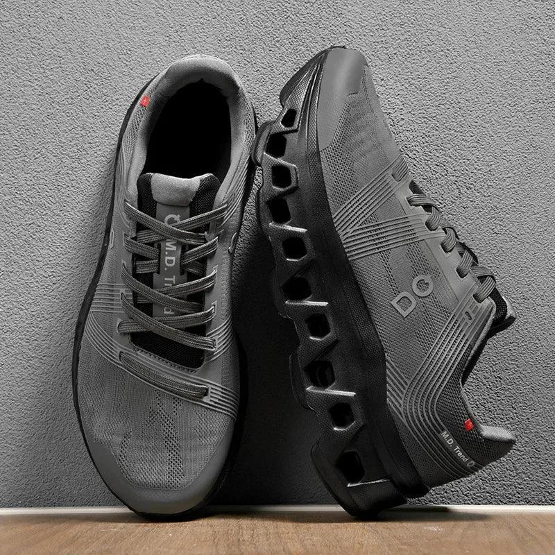 Comfortable Men's Lace Up Sneakers Cotton Upper Shoes