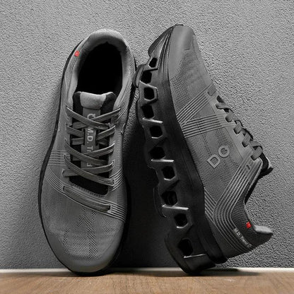Comfortable Men's Lace Up Sneakers Cotton Upper Shoes