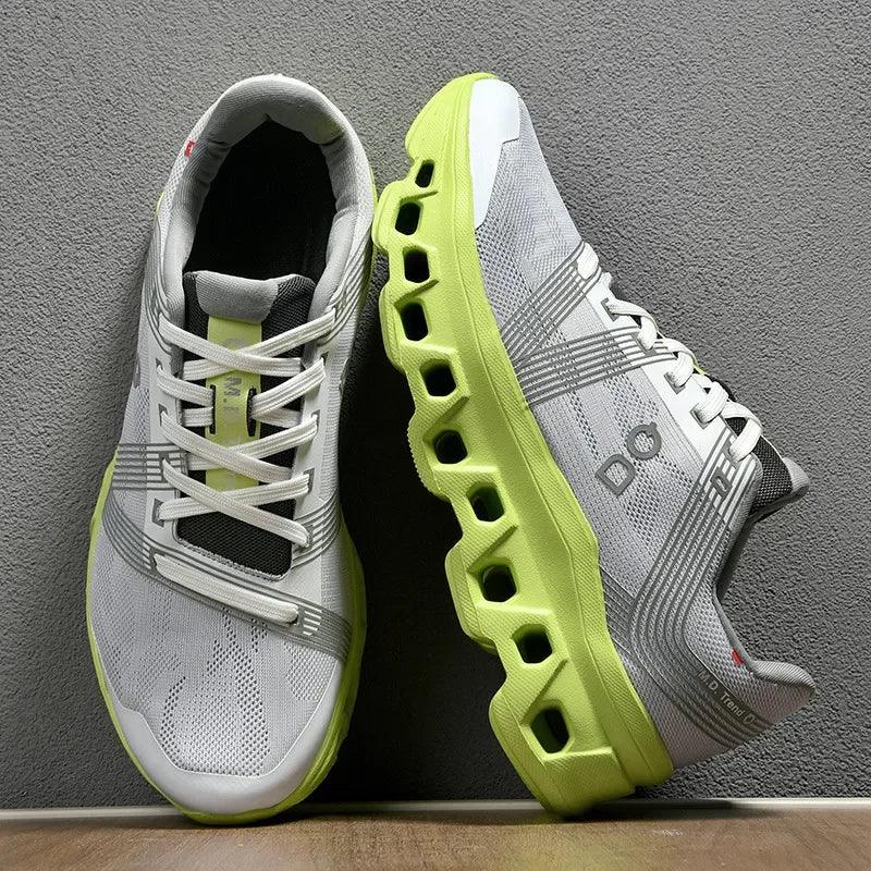 Comfortable Men's Lace Up Sneakers Cotton Upper Shoes