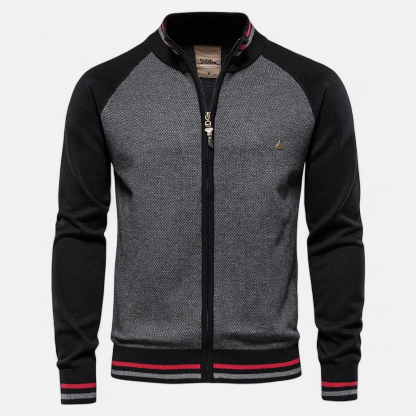 Timeless Two Tone Crew Neck Sweater