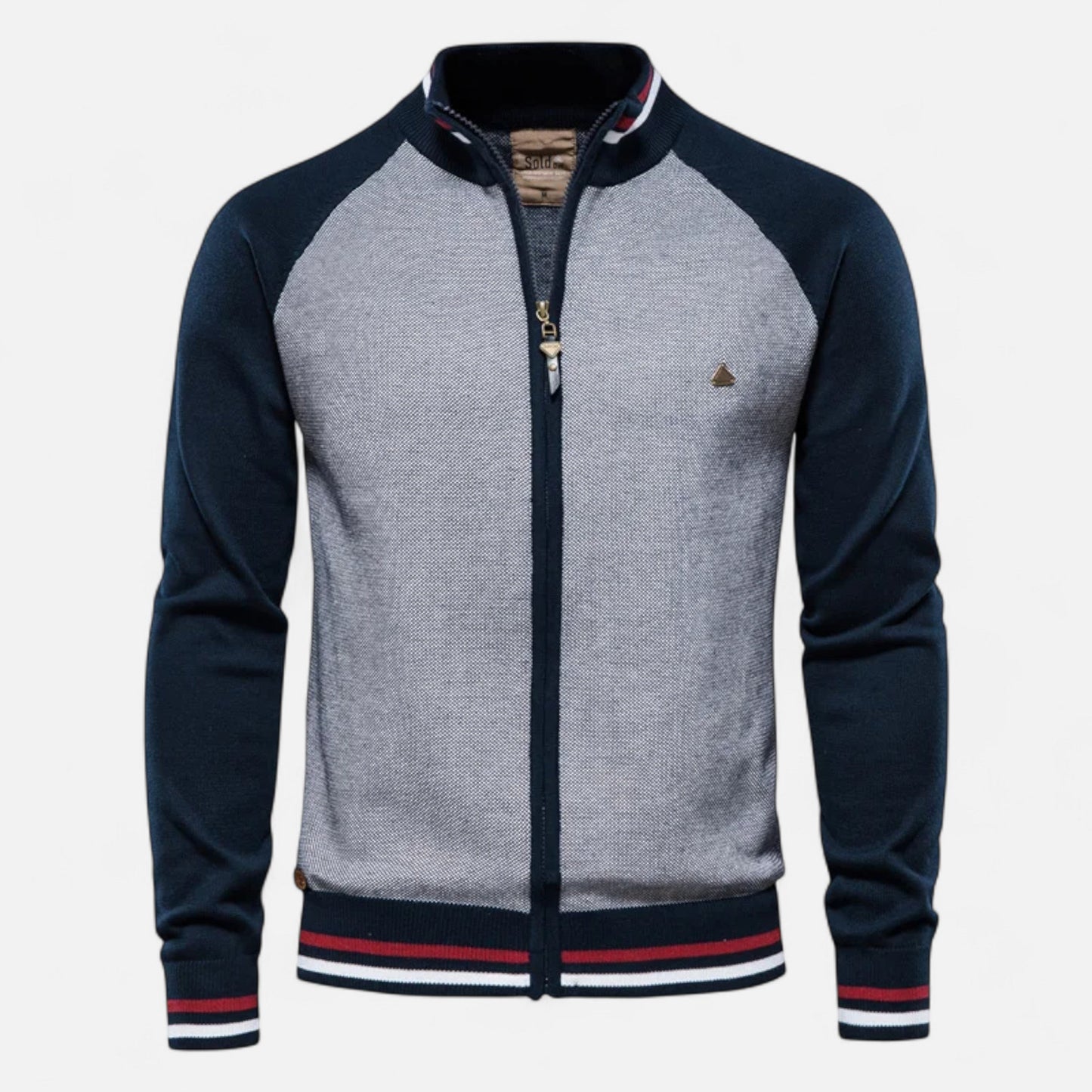 Timeless Two Tone Crew Neck Sweater