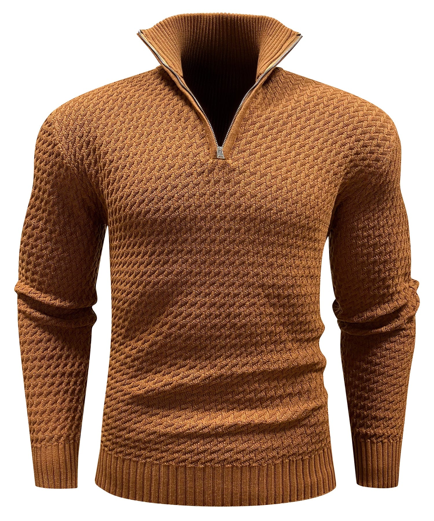 Yale | Regular Fit Quarter-Zip Turtleneck Shirt