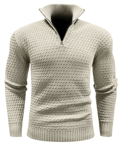 Yale | Regular Fit Quarter-Zip Turtleneck Shirt