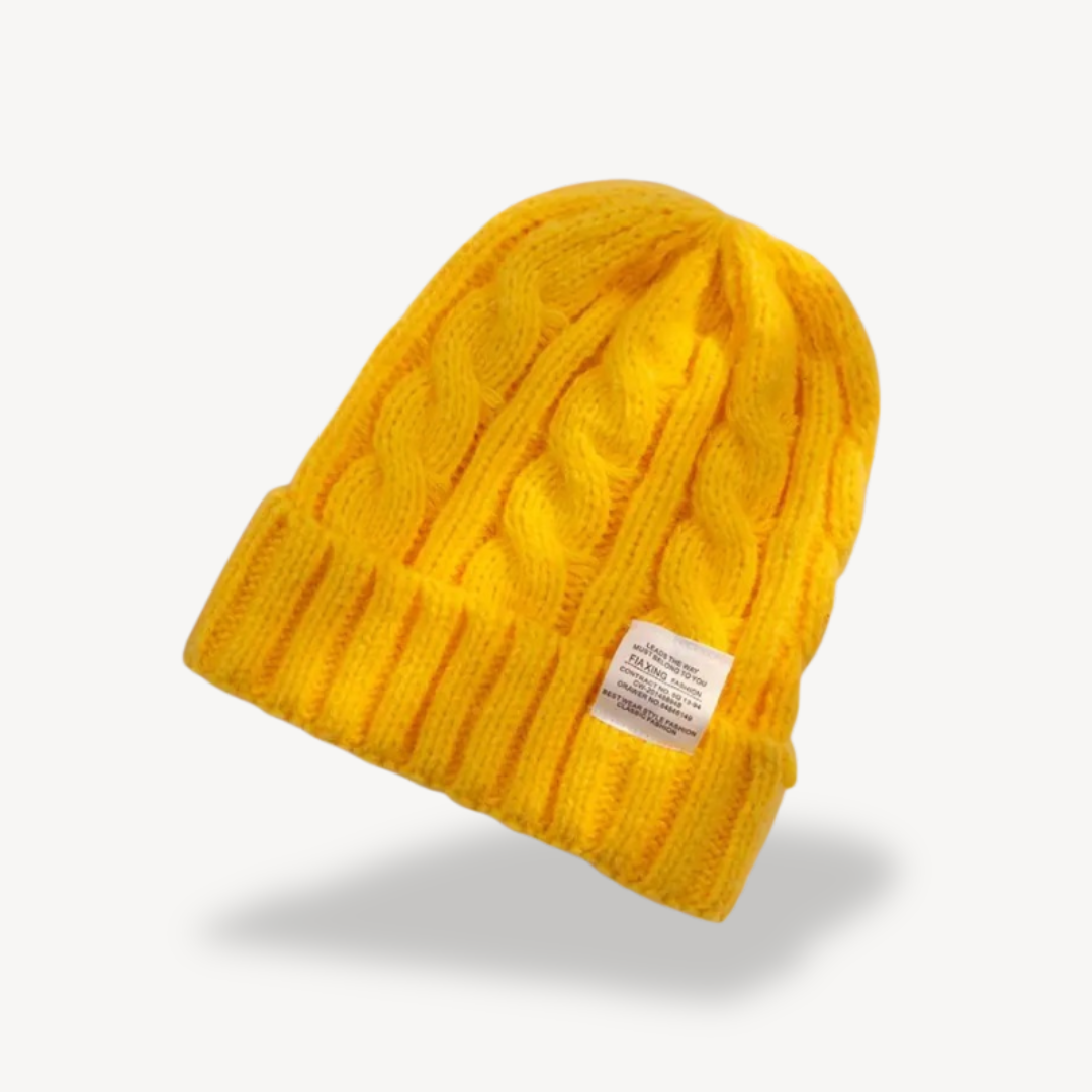 Warm Slouchy Beanie for Women - Cozy Wool Hat
