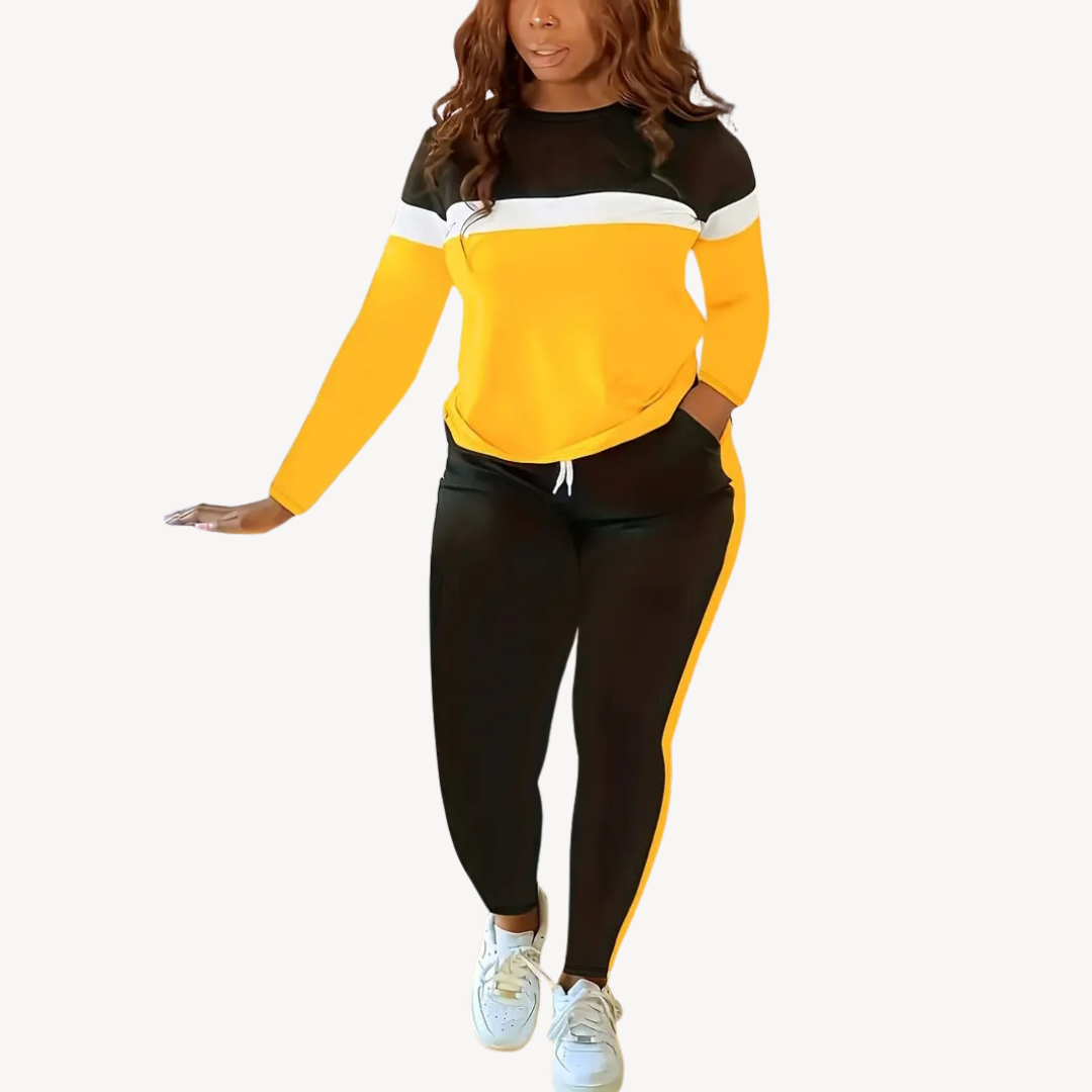 Bold Graphic Sweatpants Set - OutfitLondon