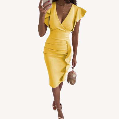 Women's Fit Flare Bodycon Party Dress