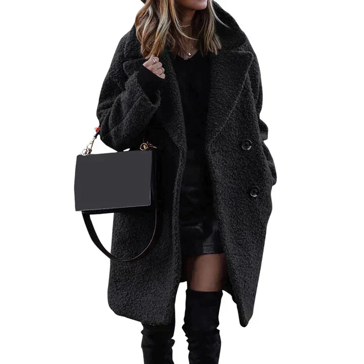 Stylish Mid-Length Winter Coat