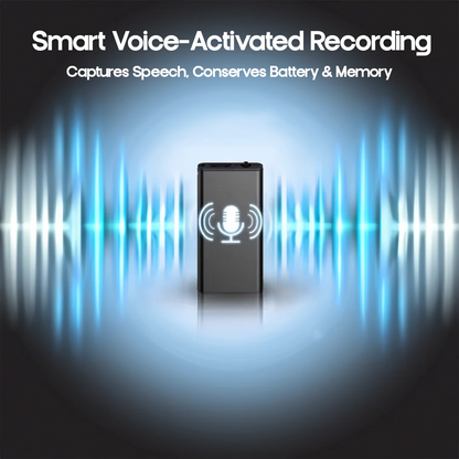 Small Portable Voice Activated Audio Recorder