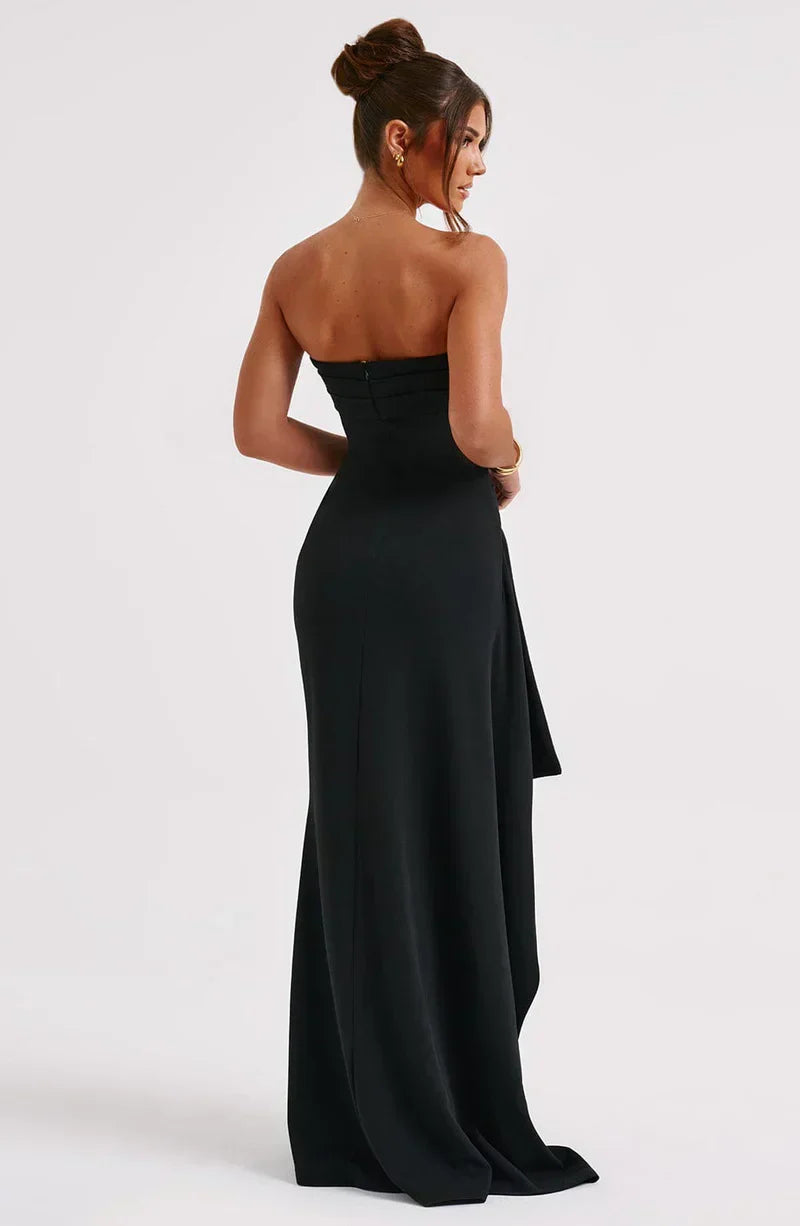 Off Shoulder Long Maxi Dress