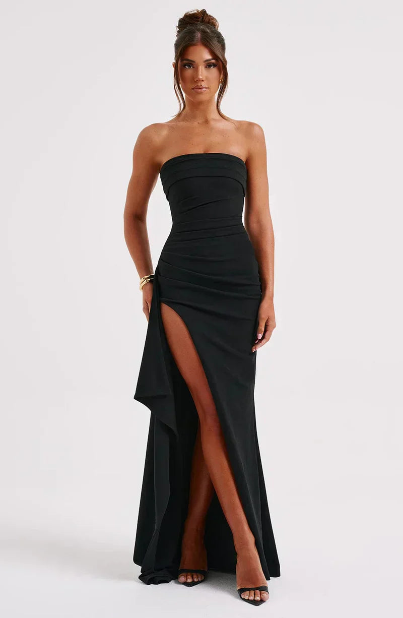 Off Shoulder Long Maxi Dress