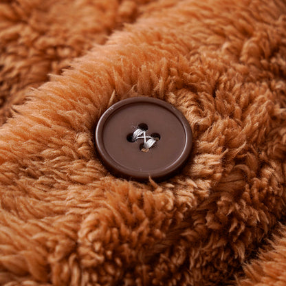 Soft Plush Red Panda Pajamas for Kids Sleepwear