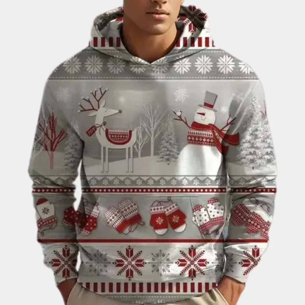 Cozy Santa Claus Hooded Sweatshirt - OutfitLondon