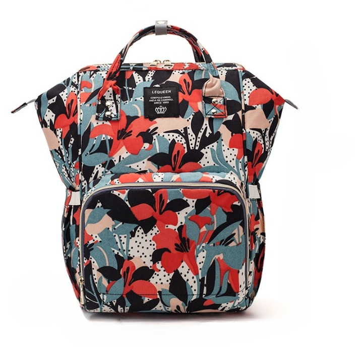 Spacious Baby Diaper Backpack - Waterproof Multi Pocket Bag
