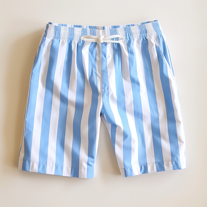 Comfortable Casual Stripe Beach Shorts